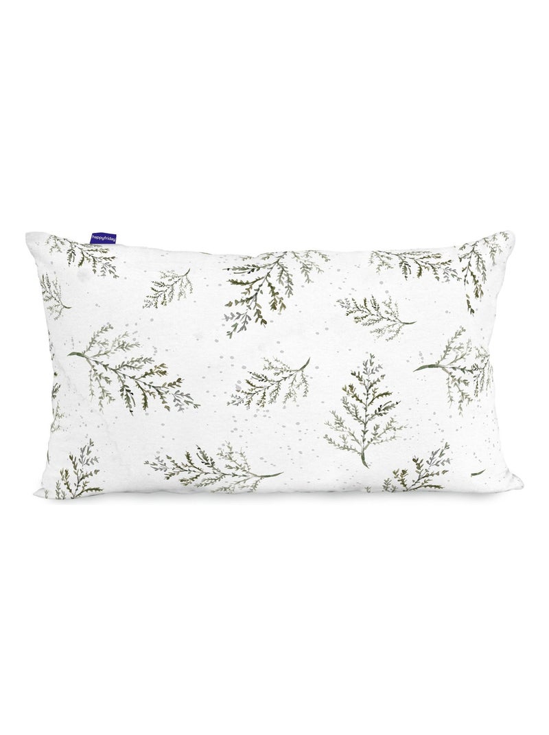 Funda de cojín Mystical winter "Happyfriday" Blanco - Kiabi