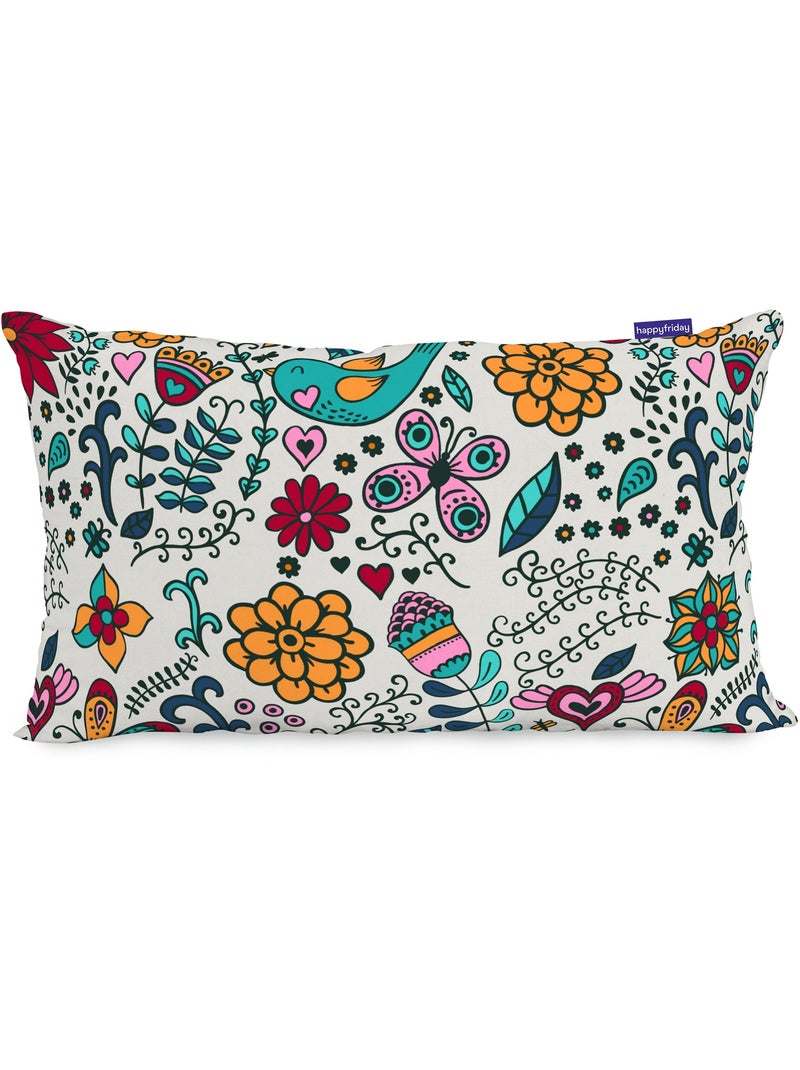 Funda de cojín Nanny "Happyfriday" Multicolor - Kiabi