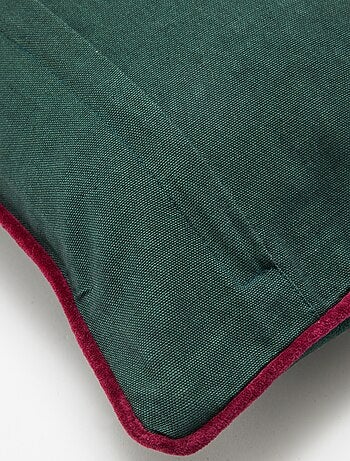 Funda de cojín navideña de algodón 30 x 50 cm