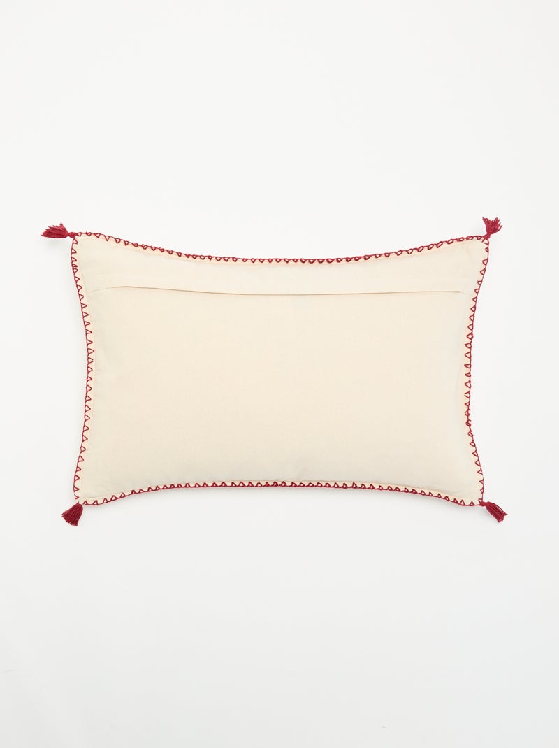 Funda de cojín para Navidad - KIABI Home Crudo - Kiabi