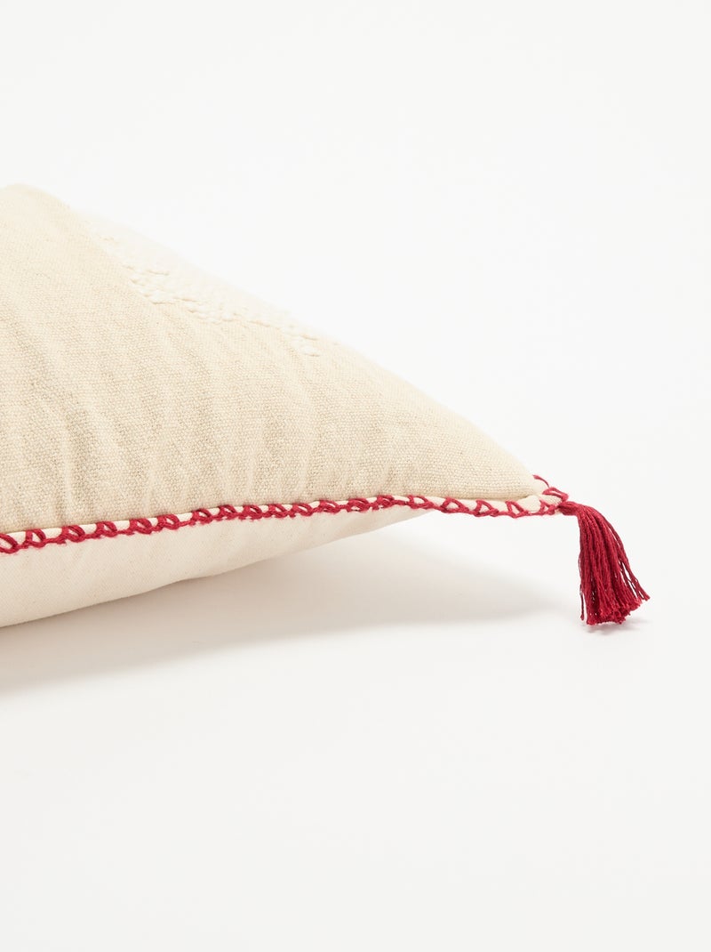 Funda de cojín para Navidad - KIABI Home Crudo - Kiabi