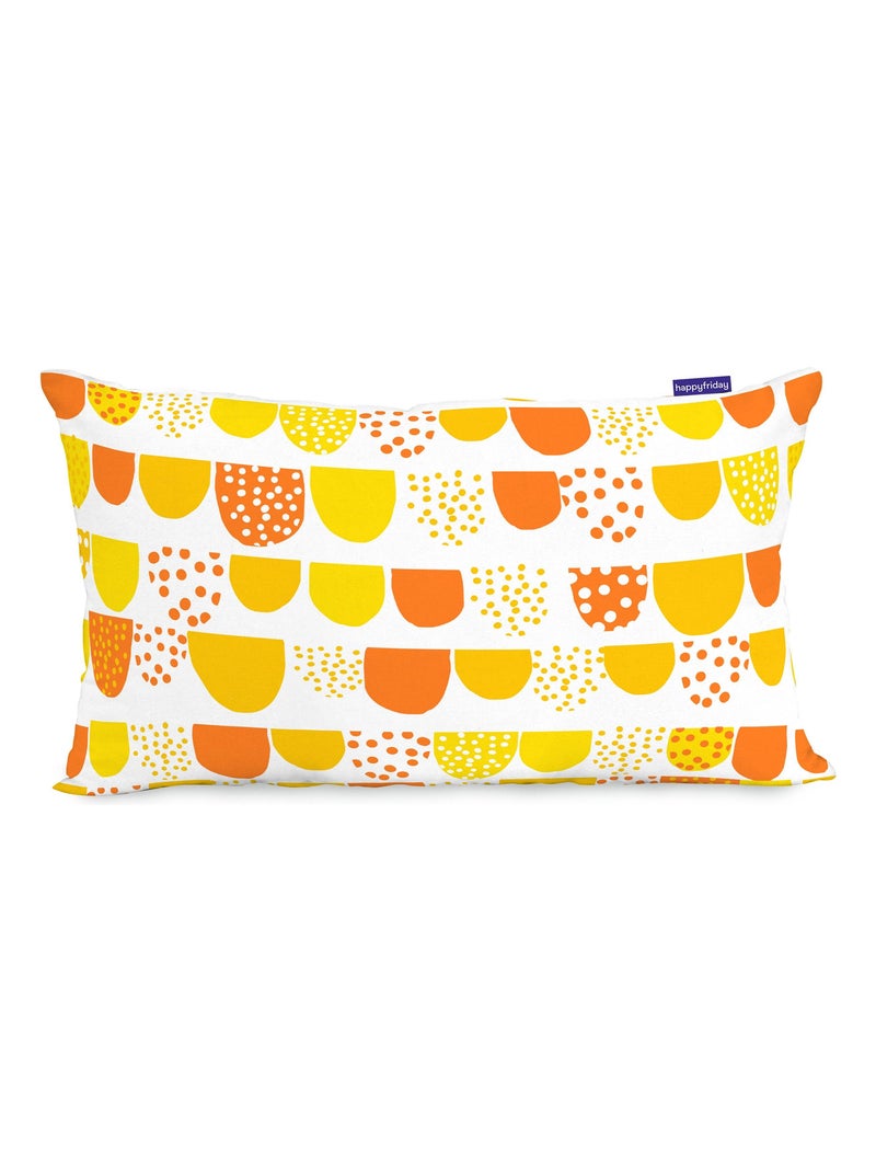 Funda de cojín Pretty parrots "Happyfriday" Blanco - Kiabi