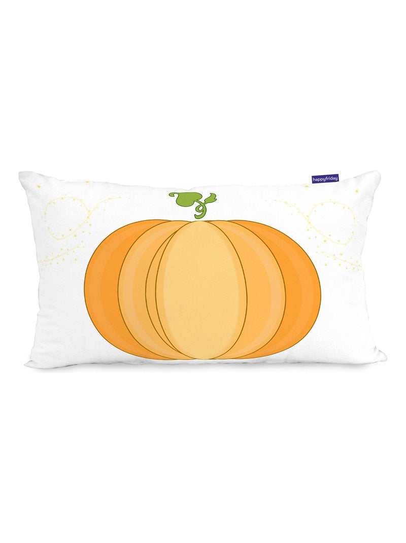 Funda de cojín Pumpkin "Happyfriday" Blanco - Kiabi