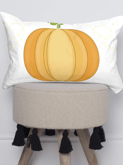 Funda de cojín Pumpkin "Happyfriday" - Kiabi
