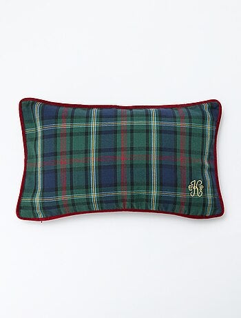 Funda de cojín reversible de algodón