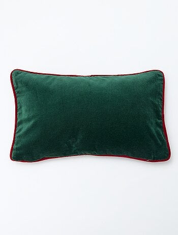 Funda de cojín reversible de algodón