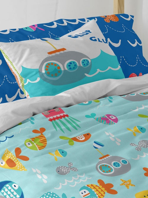 Funda de cojín Sea life "Happyfriday" - Kiabi
