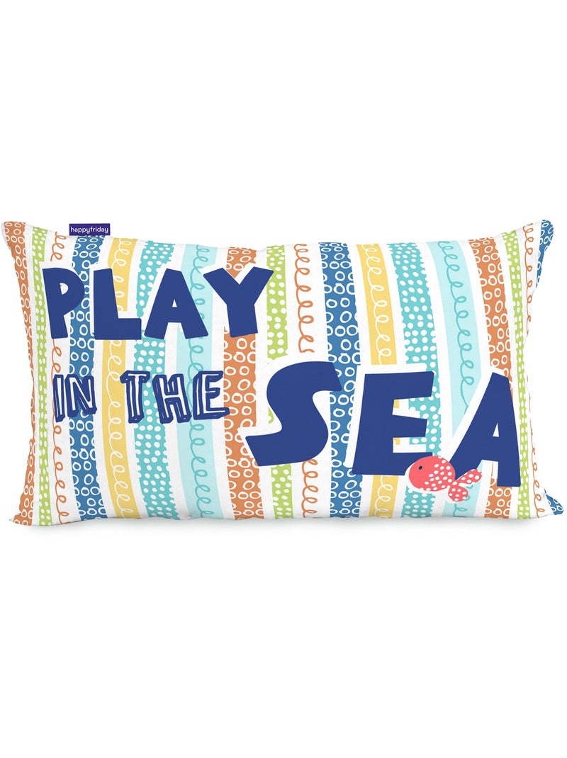Funda de cojín Sea life "Happyfriday" Multicolor - Kiabi