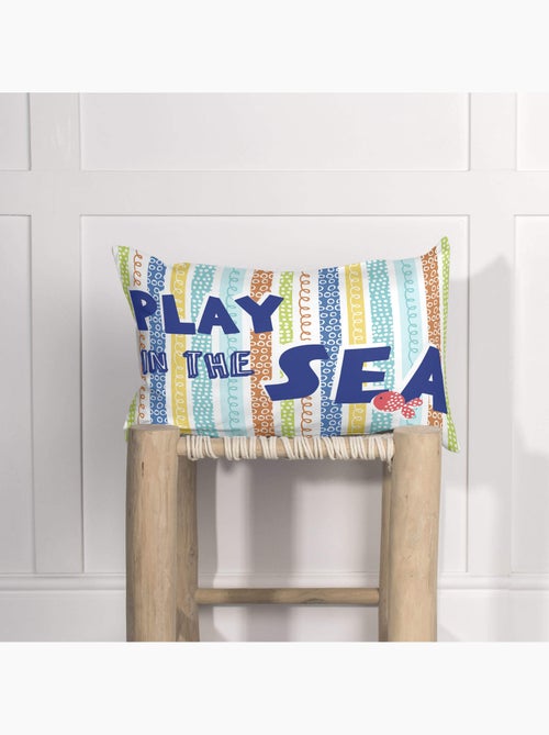 Funda de cojín Sea life "Happyfriday" - Kiabi