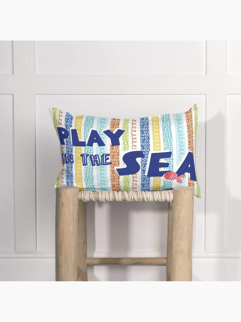 Funda de cojín Sea life "Happyfriday" Multicolor - Kiabi