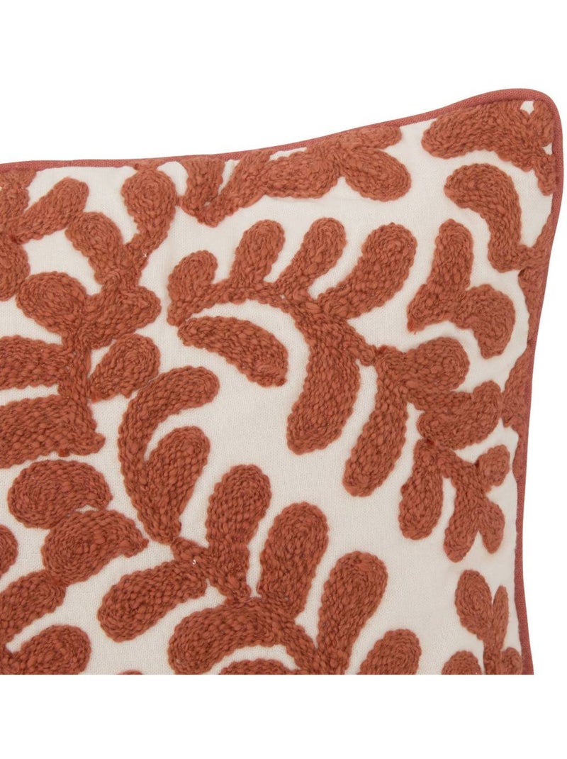 Funda de cojín sienna 40x40cm terracota Terracota - Kiabi