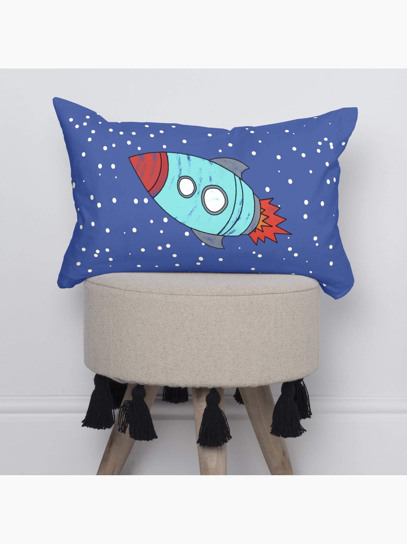Funda de cojín Space rocket "Happyfriday" Multicolor - Kiabi