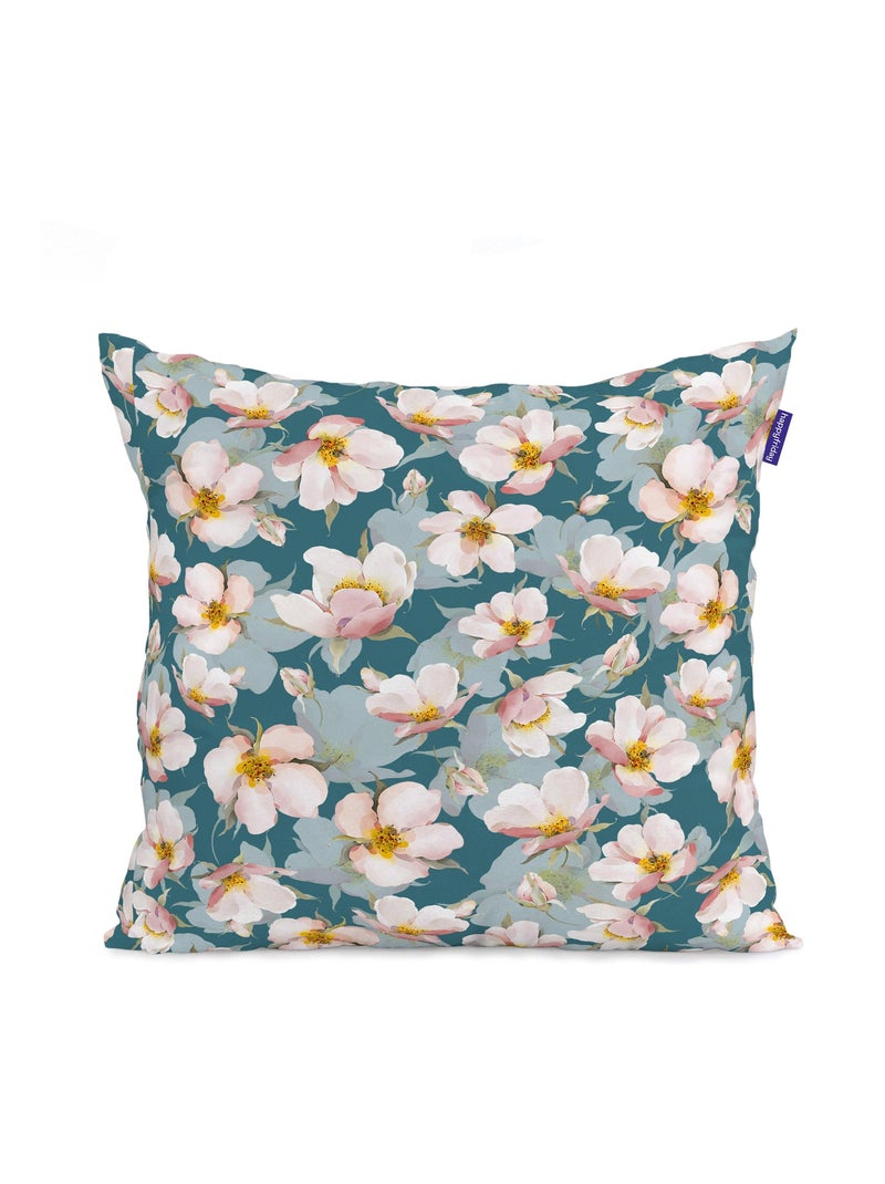 Funda de cojín Spring blossom "Happyfriday" Blanco - Kiabi