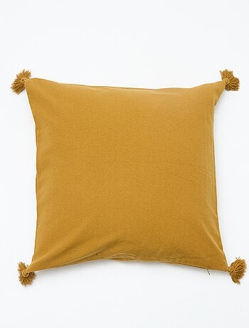 Funda de cojín vichy (45x45 cm) - Kiabi Home