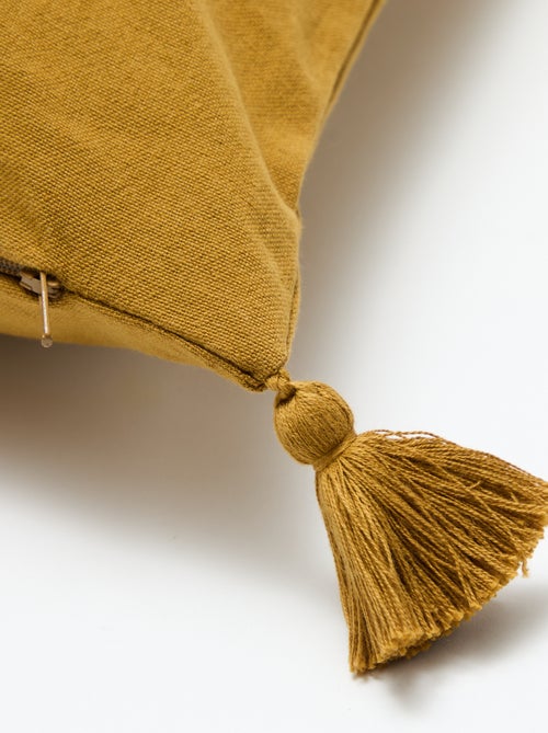 Funda de cojín vichy (45x45 cm) - Kiabi Home - Kiabi