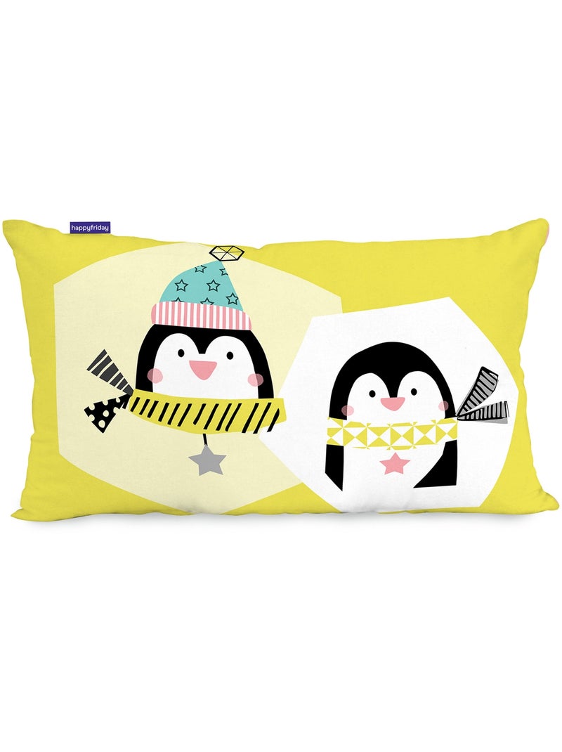 Funda de cojín Winter "Happyfriday" Multicolor - Kiabi