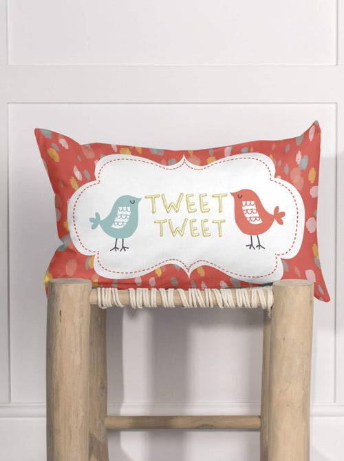 Funda de cojín Woodland "Happyfriday" - Kiabi