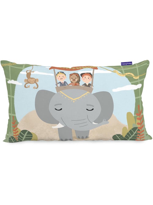 Funda de cojín World trip "Happyfriday" - Kiabi