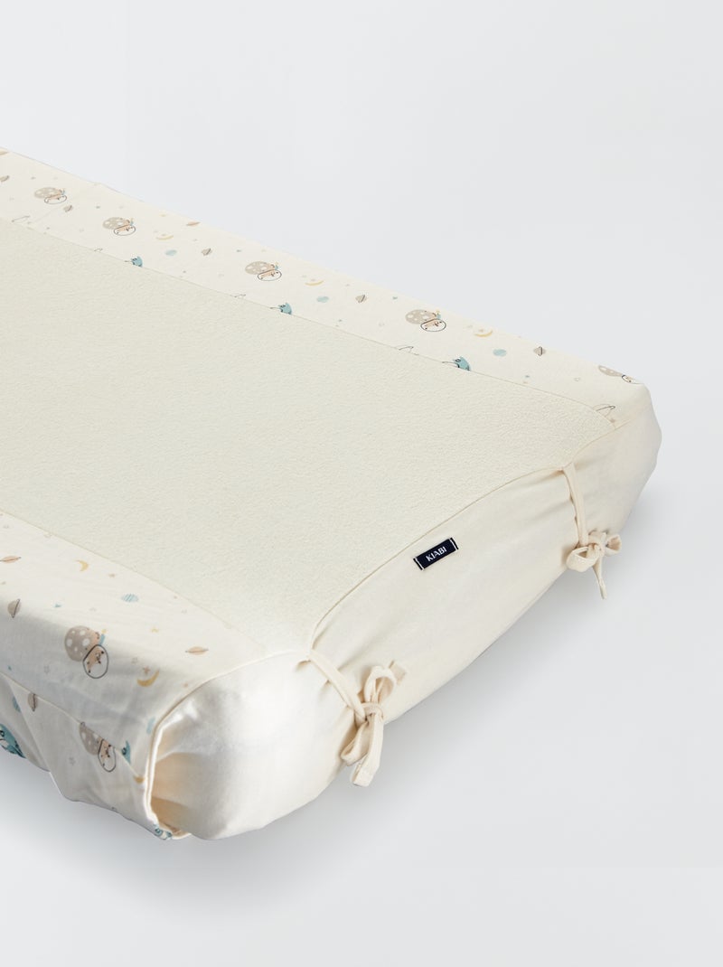 Funda de colchón cambiador BEIGE - Kiabi
