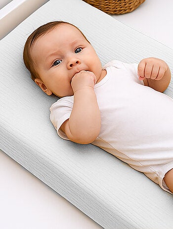 Funda de Colchón para Cambiador en Algodón Bio