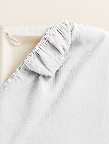 Funda de Colchón para Cambiador en Algodón Bio