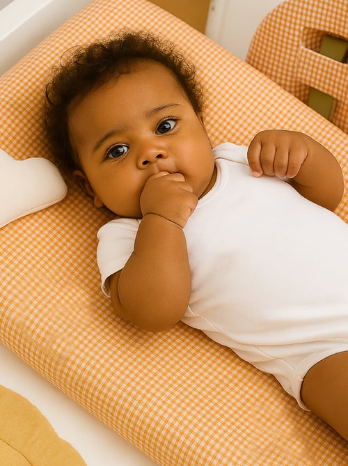 Funda de Colchón para Cambiador en Algodón Bio - Kiabi