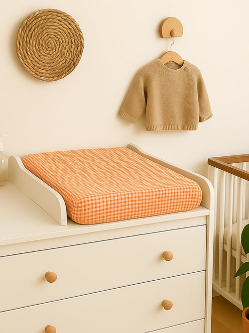 Funda de Colchón para Cambiador en Algodón Bio - Kiabi