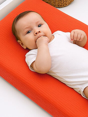 Funda de Colchón para Cambiador en Algodón Bio