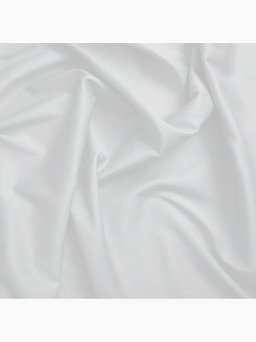 Funda de edredón satén de algodón blanco - Kiabi Funda de edredón satén de algodón blanco - Kiabi