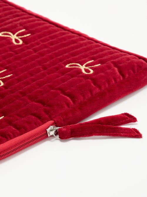 Funda de ordenador de Navidad 36x25 cm - Kiabi Funda de ordenador de Navidad 36x25 cm - Kiabi