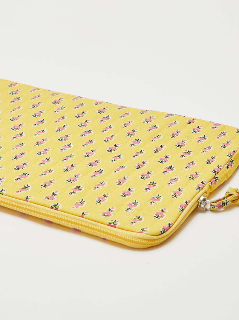 Funda de ordenador o tablet 15 pulgadas - Kiabi Home AMARILLO - Kiabi