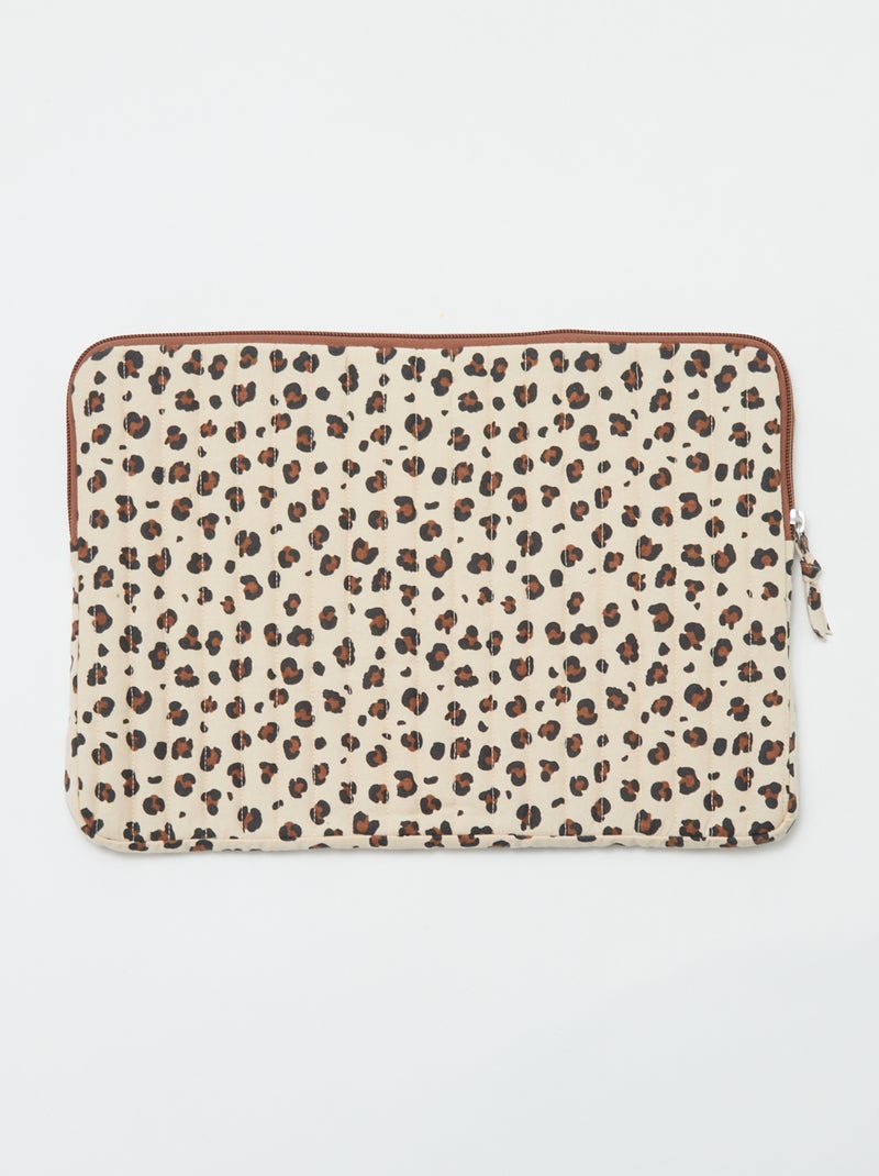 Funda de ordenador o tablet 15 pulgadas - Kiabi Home BEIGE - Kiabi