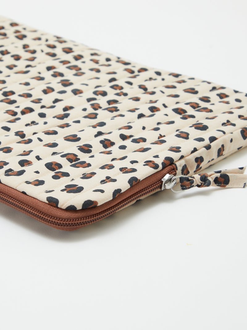 Funda de ordenador o tablet 15 pulgadas - Kiabi Home BEIGE - Kiabi