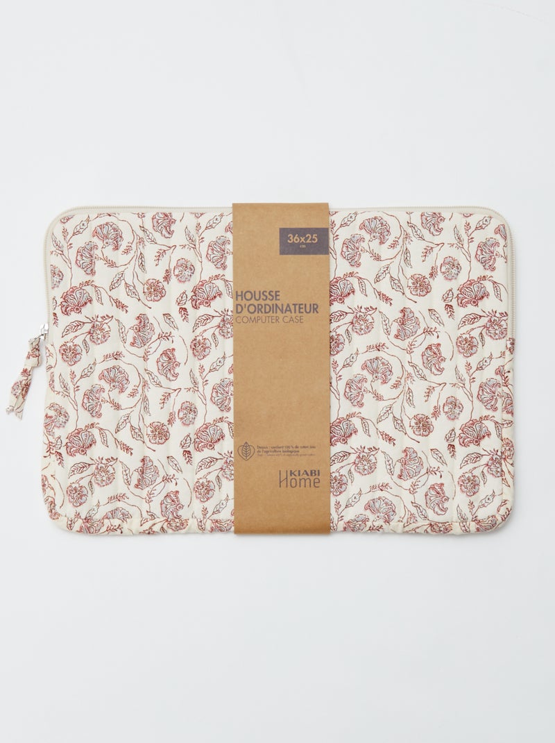 Funda de ordenador o tablet 15 pulgadas - Kiabi Home BEIGE - Kiabi