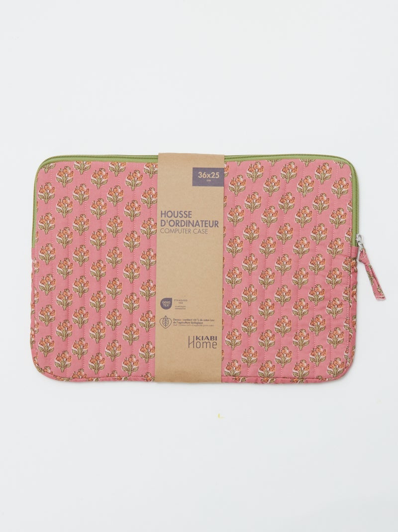 Funda de ordenador o tablet 15 pulgadas - Kiabi Home ROSA - Kiabi
