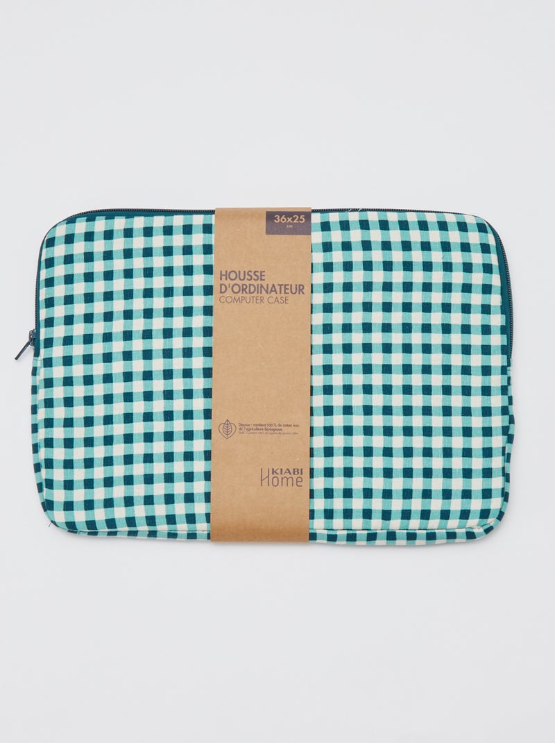 Funda de ordenador o tableta  - Kiabi Home VERDE - Kiabi