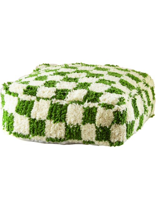 Funda de puf de lana a cuadros - Kiabi Funda de puf de lana a cuadros - Kiabi