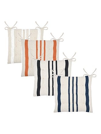 Funda de silla a rayas