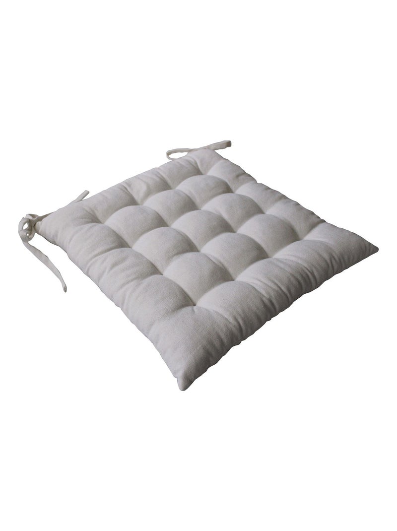 Funda de silla de algodón reciclado Crudo - Kiabi