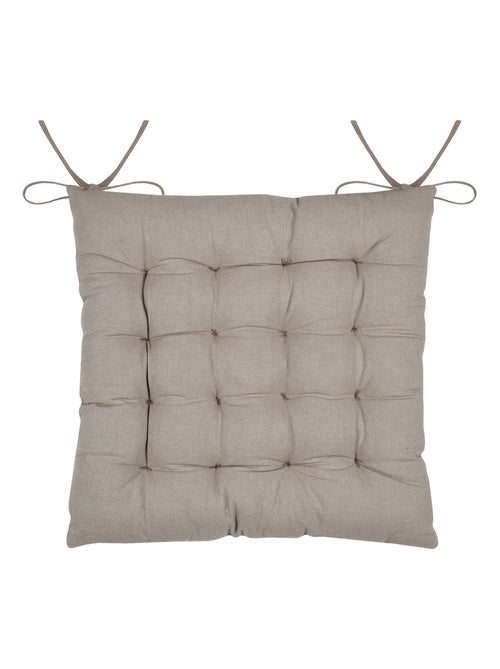 Funda de silla efecto follaje en algodón bordado - Kiabi Funda de silla efecto follaje en algodón bordado - Kiabi