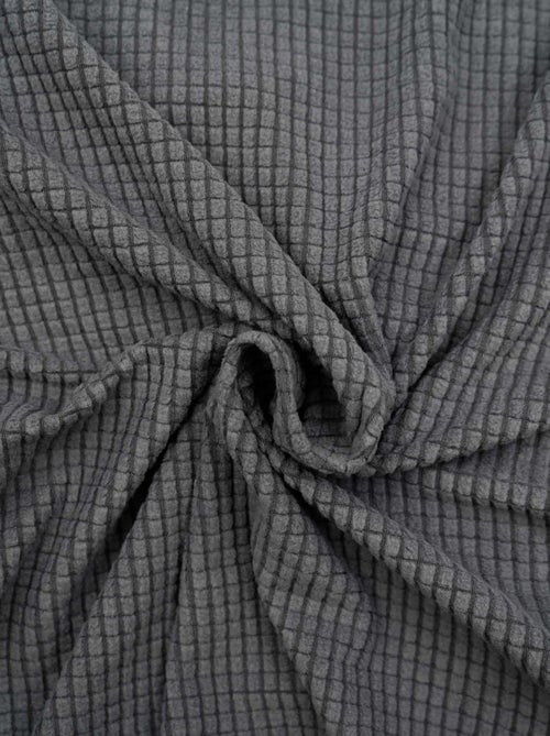 Funda de silla elástica gofrada para asiento de 40 a 50 cm - Kiabi