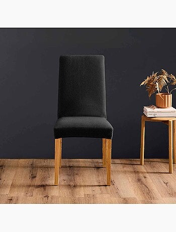 Funda de silla elástica gofrada para asiento de 40 a 50 cm