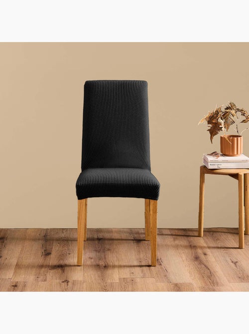Funda de silla elástica gofrada para asiento de 40 a 50 cm - Kiabi