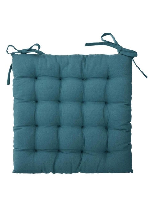 Funda de silla estampada y acolchada con lazos - Kiabi