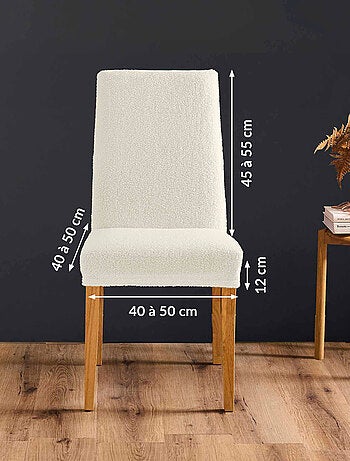Funda de silla extensible de rizo