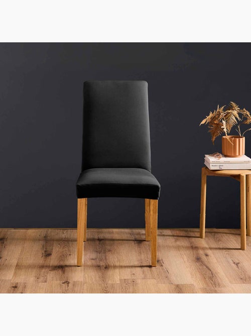 Funda de silla extensible lisa para asiento de 40 a 50 cm - Kiabi