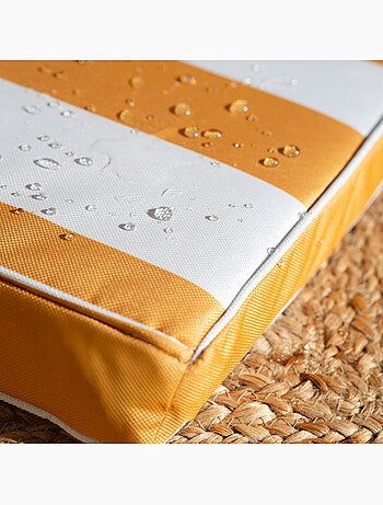 Funda de silla impermeable y desenfundable ARCACHON con rayas