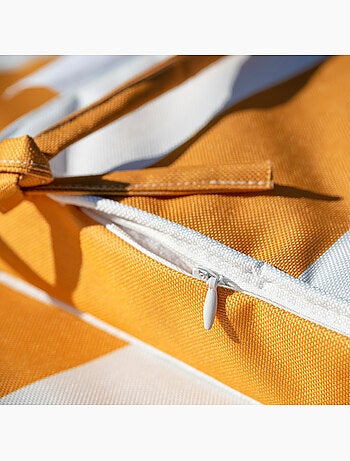 Funda de silla impermeable y desenfundable ARCACHON con rayas