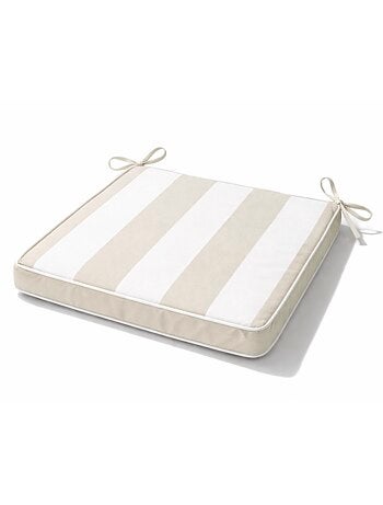 Funda de silla impermeable y desenfundable ARCACHON con rayas