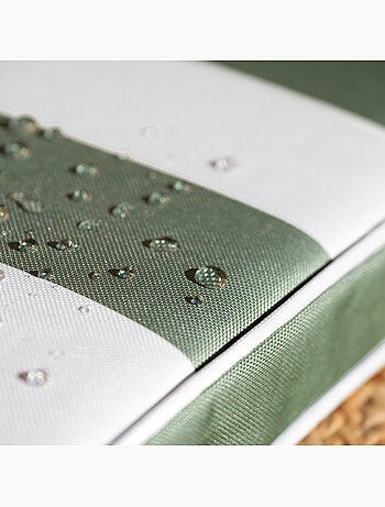 Funda de silla impermeable y desenfundable ARCACHON con rayas